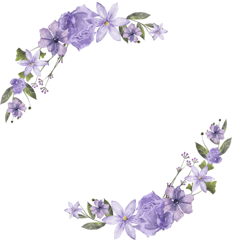 Purple Wreath Flower